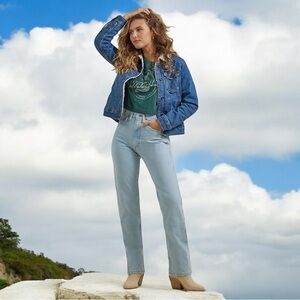 Wrangler Cowboy Cut Jeans 14MWZ Slim Fit Tapered Leg – 3x32 Light Wash – NWT